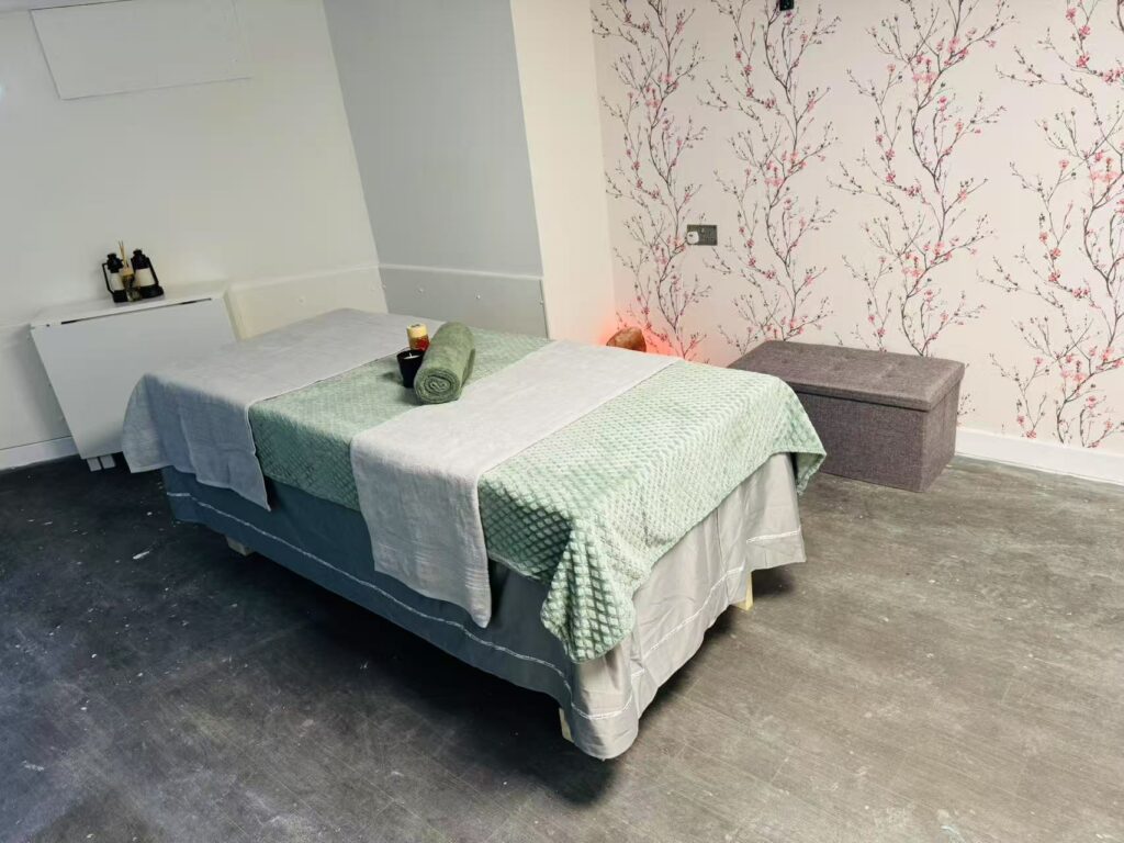 Cloud 9 Spa and Wellness Rooms treatment room in Kidsgrove, Stoke-on-Trent